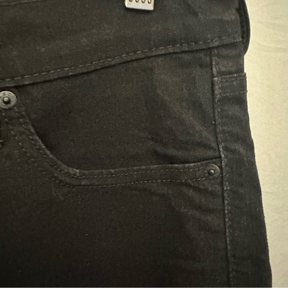 Denizen Levi's 216 Slim Fit Jeans Men's z 33x32-Classic Black Denim Stretch Low - Picture 3 of 16